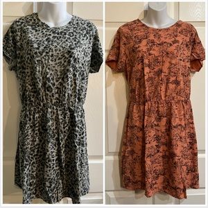 Lot of 2 Old Navy Waist Defined Dresses Women’s XL
